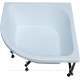 Поддон акриловый Aquanet OPTIMAL 1/4 круга глубокий 90х90х48 см 00293357
