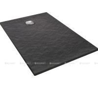 Душевой поддон Jacob Delafon Tolbiac 120x80 см искусственный камень черный матовый E6D331RU-NGM