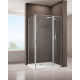 Душевое ограждение Allen Brau Priority 1000x1000 мм 8 мм хром 3.31028.00/3.31046.00