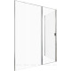 Душевое ограждение Allen Brau Priority 1600х900 мм 8 мм хром 3.31037.00/3.31043.00