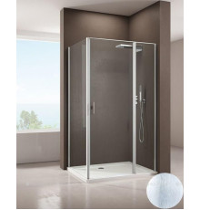 Душевое ограждение Allen Brau Priority 900x1000 мм браш серебро 3.31002.BA/3.31020.BA