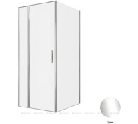 Душевое ограждение Allen Brau Priority 900х1000 мм 8 мм хром 3.31025.00/3.31046.00