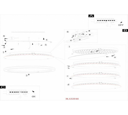 Накладной светильник Eglo ПРОМО Arezzo 2 32046