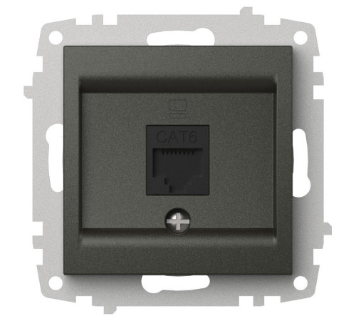 Розетка Ethernet RJ-45 без рамки Elbi Eleсtriс Zena Vega 609-011100-247