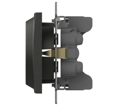 Розетка двойная с заземлением, без рамки Elbi Eleсtriс Zena Vega 609-011100-907