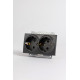 Розетка двойная с заземлением, без рамки Elbi Eleсtriс Zena Vega 609-011100-907