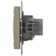 Розетка Ethernet RJ-45 без рамки Elbi Eleсtriс Zena Vega 609-012500-247