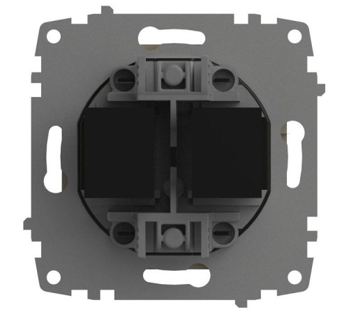 Розетка двойная Ethernet RJ-45 без рамки Elbi Eleсtriс Zena Vega 609-012500-248