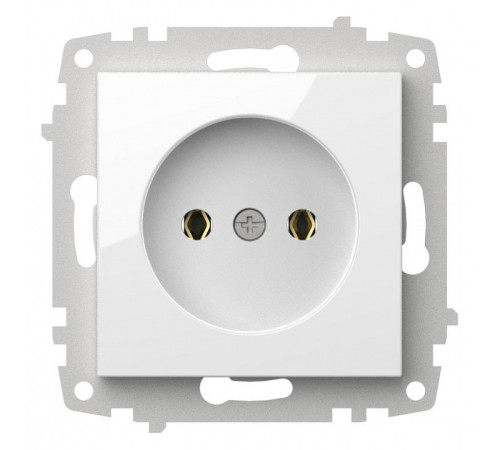 Розетка без заземления, без рамки Elbi Eleсtriс Zena Vega 609-015600-215