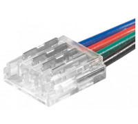 Соединитель лент линейный жесткий ELFLED STD Conn-4p/w-SMD-10mm