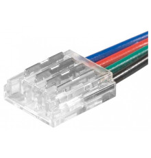 Соединитель лент линейный жесткий ELFLED STD Conn-4p/w-SMD-10mm