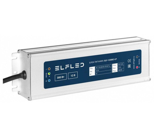 Блок питания ELFLED STD ELF-12300С-LP