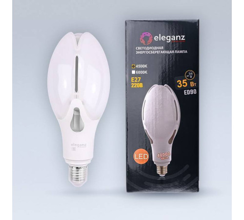 Лампа светодиодная Eleganz E27 35Вт 4500K EL-0084