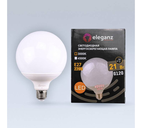 Лампа светодиодная Eleganz E27 21Вт 3000K EL-0091