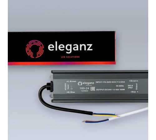 Блок питания с проводом Eleganz EL-0800