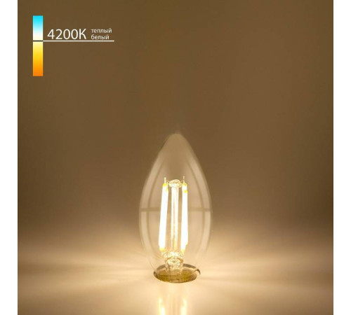 Лампа светодиодная Elektrostandard Свеча F E14 7Вт 4200K a049116