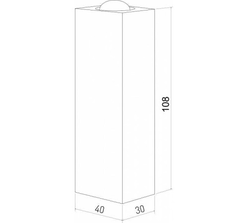 Накладной светильник Elektrostandard Petite 7 Вт 4000 К белый a056599