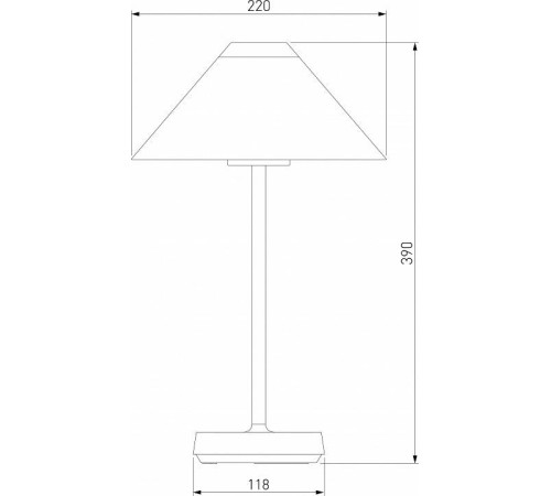Настольная лампа декоративная Elektrostandard Mistery a062381