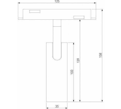 Светильник на штанге Elektrostandard Slim Magnetic a063529