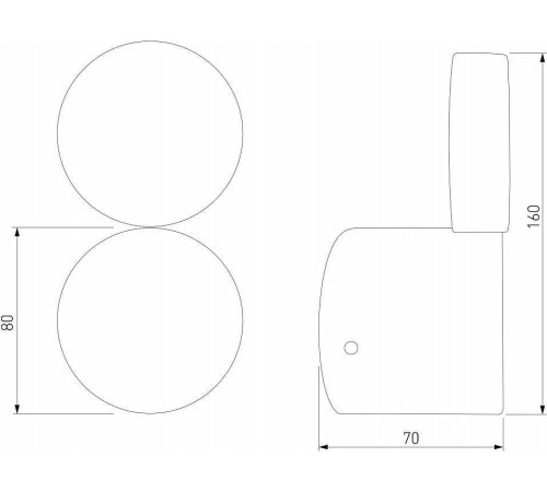 Накладной светильник Elektrostandard Brioni a064600