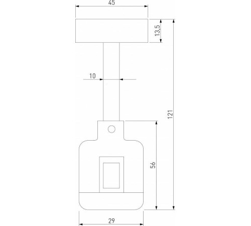 Основание на штанге Elektrostandard Esthetic Magnetic a065437