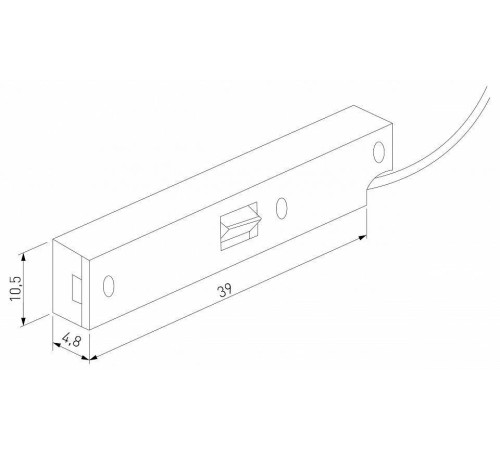 Токопровод концевой Elektrostandard Mini Magnetic a065632