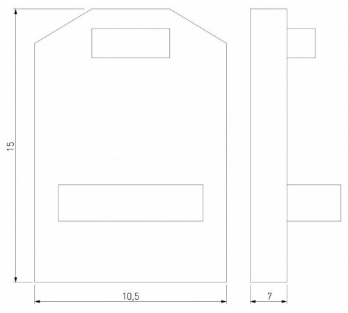 Заглушка для трека Elektrostandard Mini Magnetic a065634