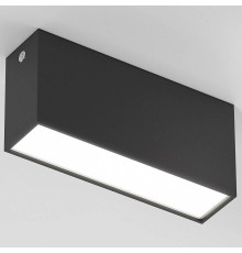 Светильник накладной Elektrostandard Block черный/хром a066997