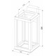 Накладной светильник Elektrostandard Frame 1527 TECHNO LED
