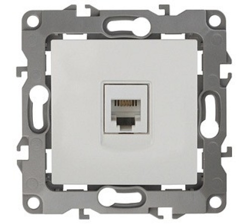 Розетка телефонная RJ-11 без рамки Эра Эра 12 12-3105-01