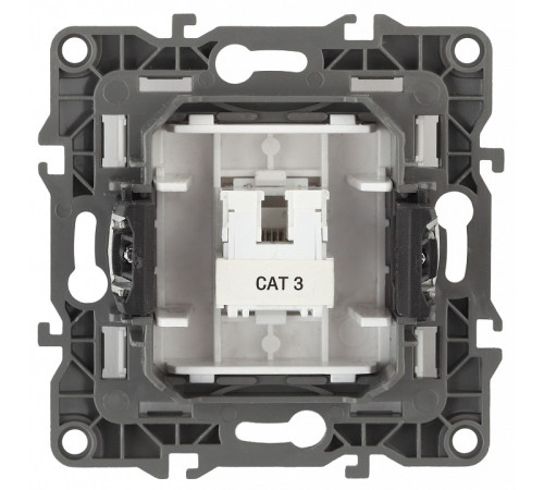 Розетка телефонная RJ-11 без рамки Эра Эра 12 12-3105-01