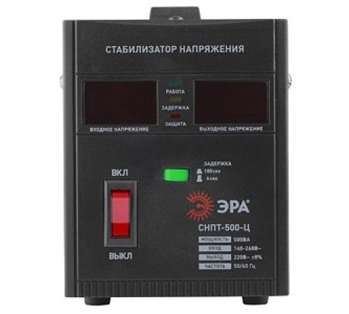 Стабилизатор напряжения Эра СНПТ-500-Ц