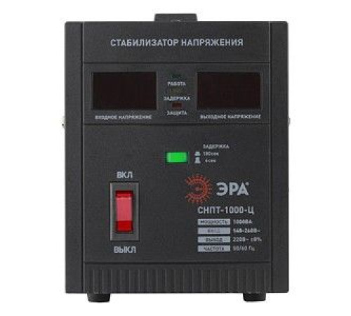 Стабилизатор напряжения Эра СНПТ-1000-Ц