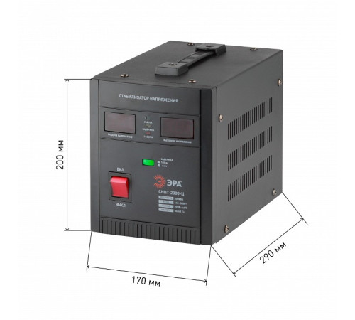 Стабилизатор напряжения Эра СНПТ-2000-Ц