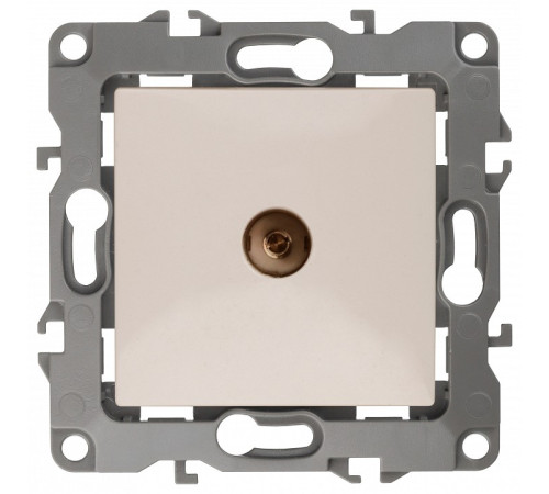 ТВ-розетка проходная без рамки Эра Эра 12 12-3102-02