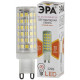 Лампа светодиодная Эра Стандарт LED JCD-9W-CER-827-G9
