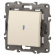 Выключатель одноклавишный с подсветкой без рамки Эра Эра Elegance 14-1102-02