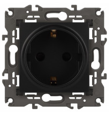 Розетка с заземлением, без рамки Эра Эра Elegance 14-2101-05