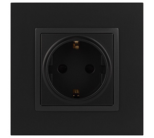 Розетка с заземлением, без рамки Эра Эра Elegance 14-2101-05