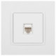 Розетка Ethernet RJ-45 без рамки Эра Эра Elegance 14-3107-01