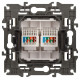 Розетка Ethernet RJ-45 без рамки Эра Эра Elegance 14-3108-04