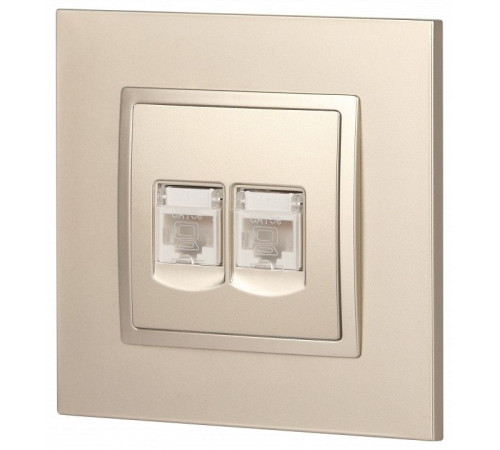 Розетка Ethernet RJ-45 без рамки Эра Эра Elegance 14-3108-04