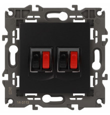 Розетка акустическая без рамки Эра Эра Elegance 14-3112-05