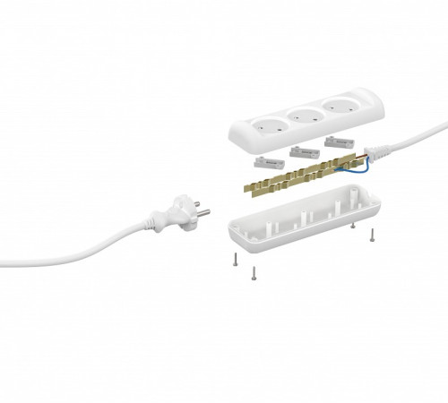 Удлинитель Эра UX(6)-3-3m