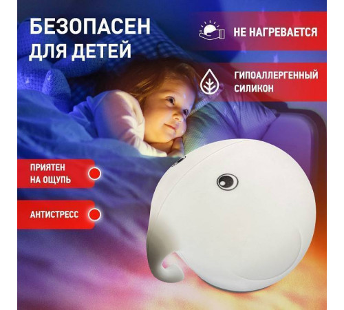 Настольная лампа-ночник Эра NLED-418 Б0044559