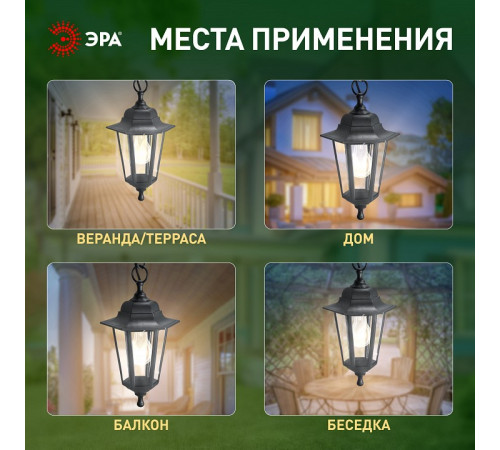 Подвесной светильник Эра НСУ 06-60-001 черный