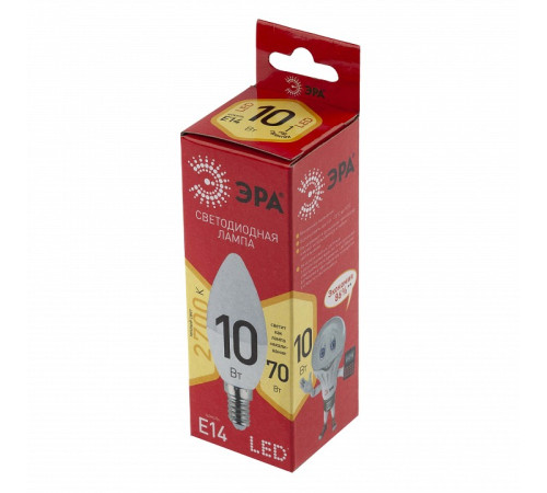 Лампа светодиодная Эра LED B35-10W-827-E14 R