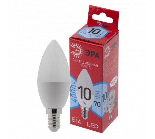 Лампа светодиодная Эра LED B35-10W-840-E14 R