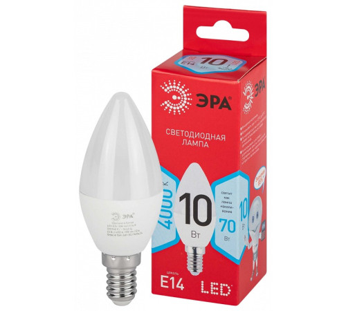 Лампа светодиодная Эра LED B35-10W-840-E14 R