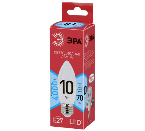 Лампа светодиодная Эра LED B35-10W-840-E27 R